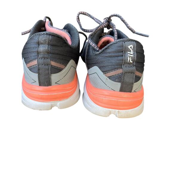Fila Gray with coral Cool Max, women's size 9 - Picture 8 of 8